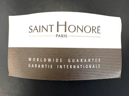 Saint Honore Paris Date Black Leather Band Watch - (869009.2) - Picture 6 of 19