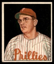 1950 Bowman Jim Konstanty NICE Phillies #226 *Noles2148*