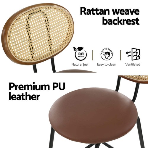Artiss Bar Table Stools Set Dining Desk Industrial Kitchen Chairs Cafe Pub - Picture 6 of 7