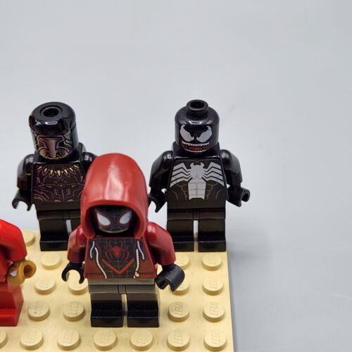 LEGO Marvel Minifigures Miles Morales Spider Man Wolverine Black Panther Iron - Picture 4 of 9