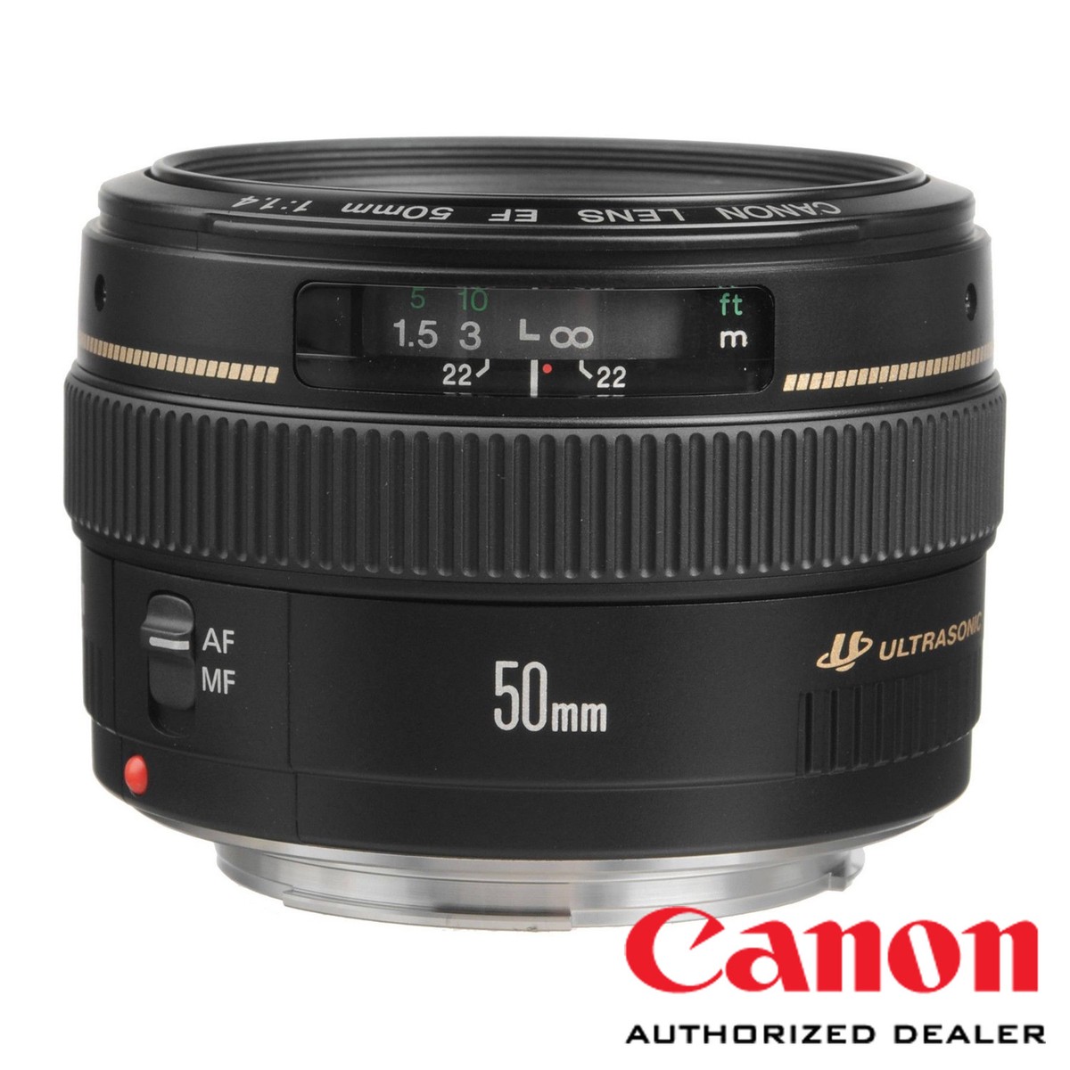 Canon EF 50mm f/1.4 USM Lens ***USA AUTHORIZED