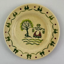 Vintage Metlox Homestead Provincial, Poppytrail, 6-1/2" Bread Plate, Replacement