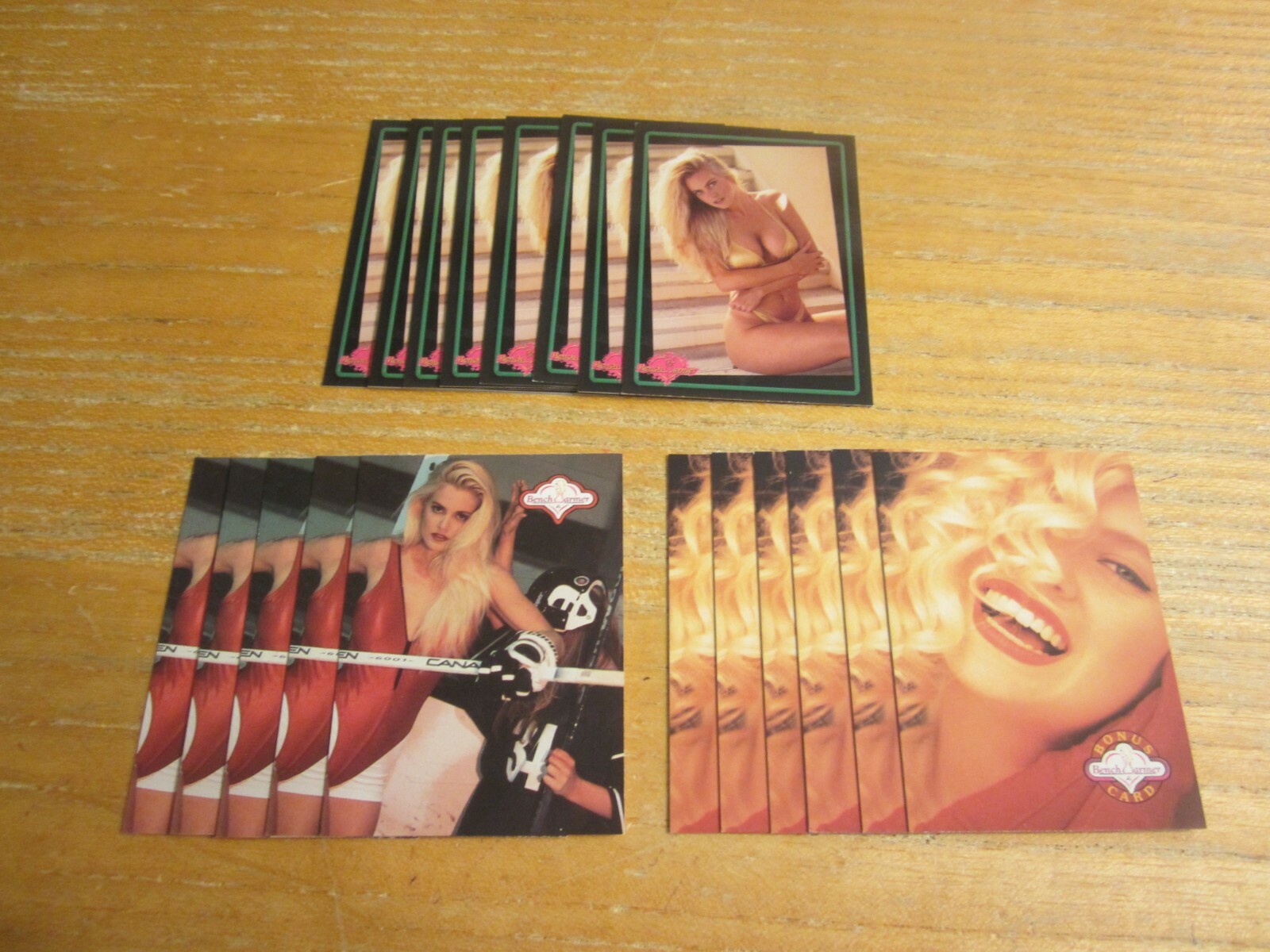 Kristine Rose Actress/Model Lot of 19 Trading Cards Bench Warmer