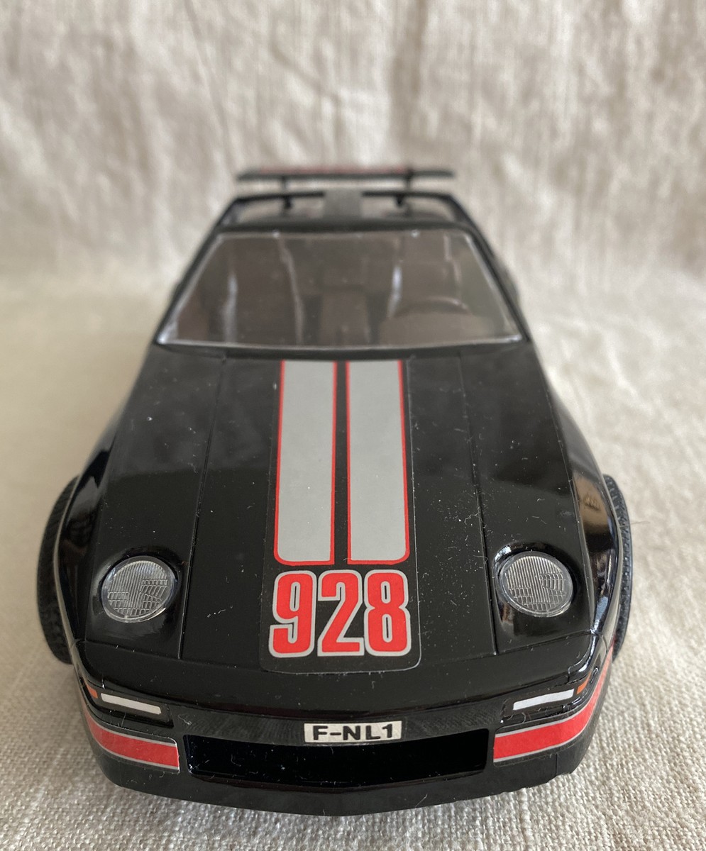 Vintage 1985 Nikko PORSCHE 928 TARGA R/C Car W/ Original Box, 1:24
