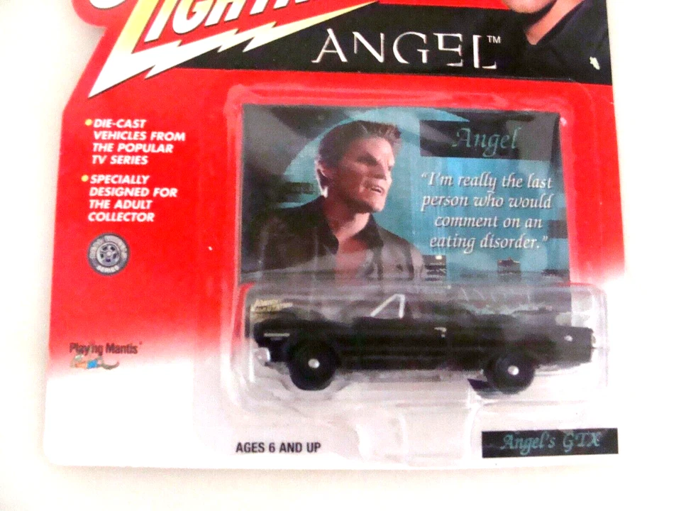 ANGEL's Plymouth GTX     Buffy the Vampire Series   Johnny Lightning 1:64   2000 - Image 2 of 4