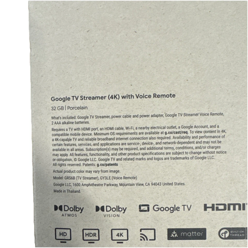 Google TV Streamer 4K – Fast 4K Streaming with Voice Control for Smart TV New - Image 3 of 4