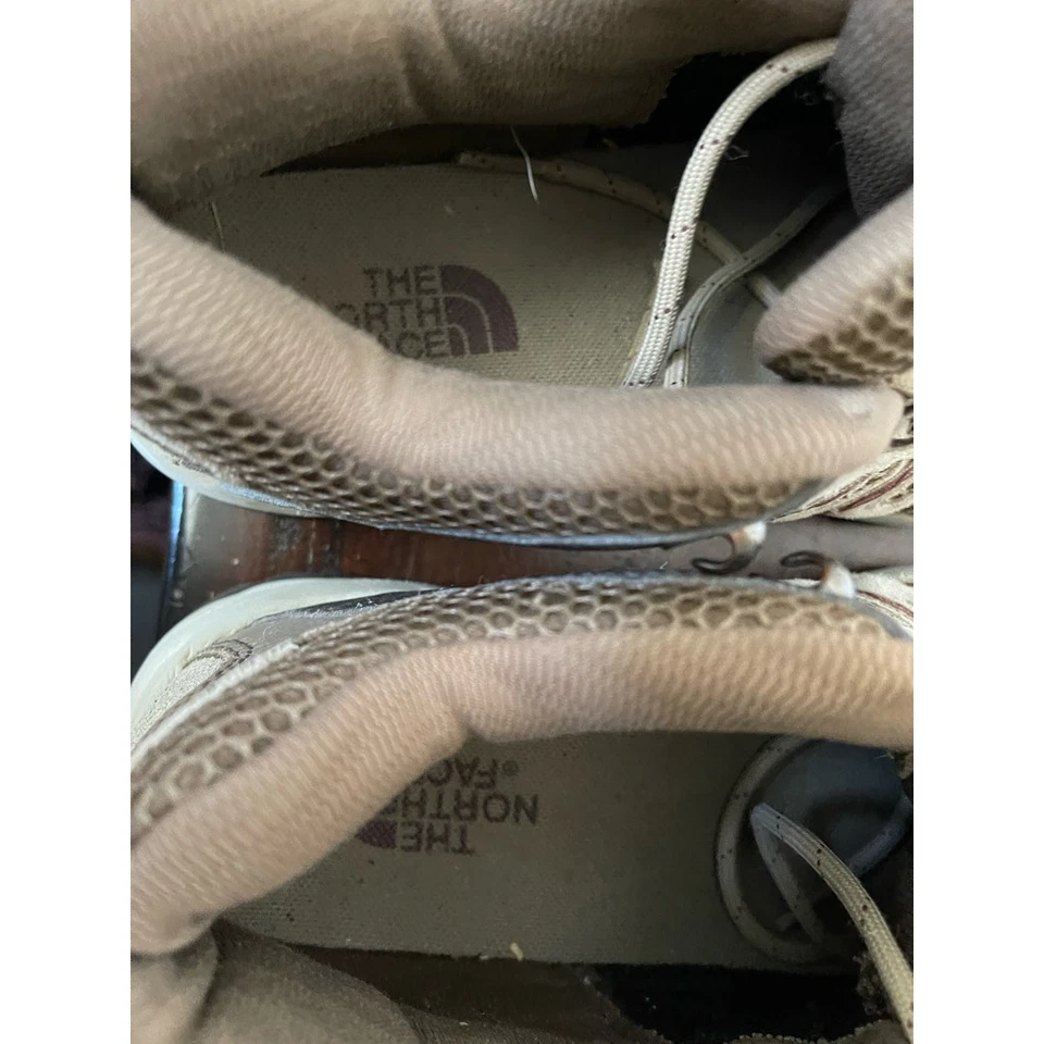 The North Face Mujer Ultra 111 Zapatos de Senderismo Marrón 12-111 Trail Cuero Malla 9 M Foto 3 de 4