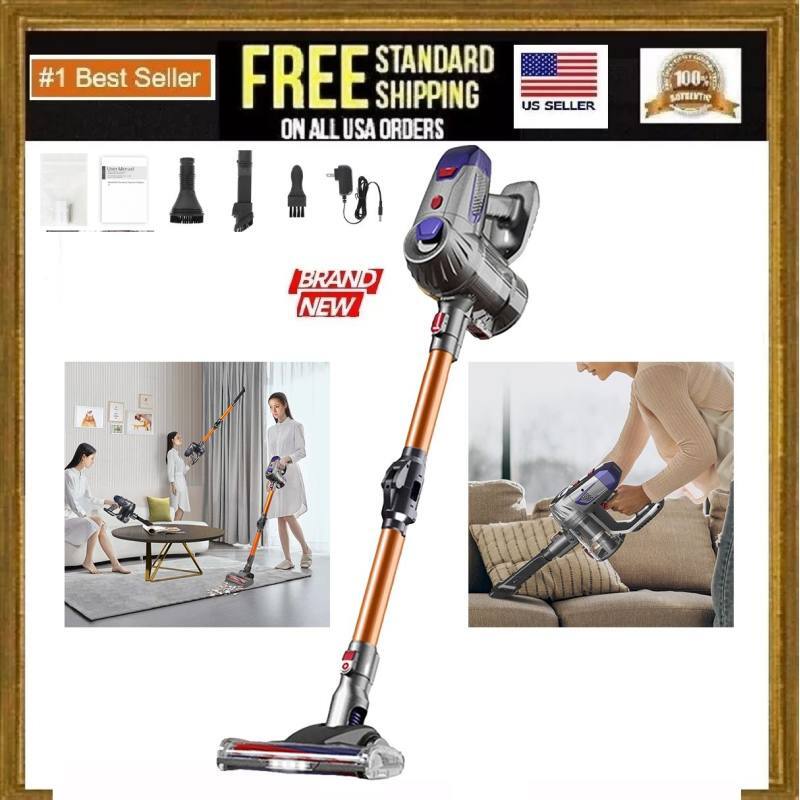 2 in 1 Cordless Stick Handheld Vacuum Cleaner HEPA for Home Car Carpet Floor US