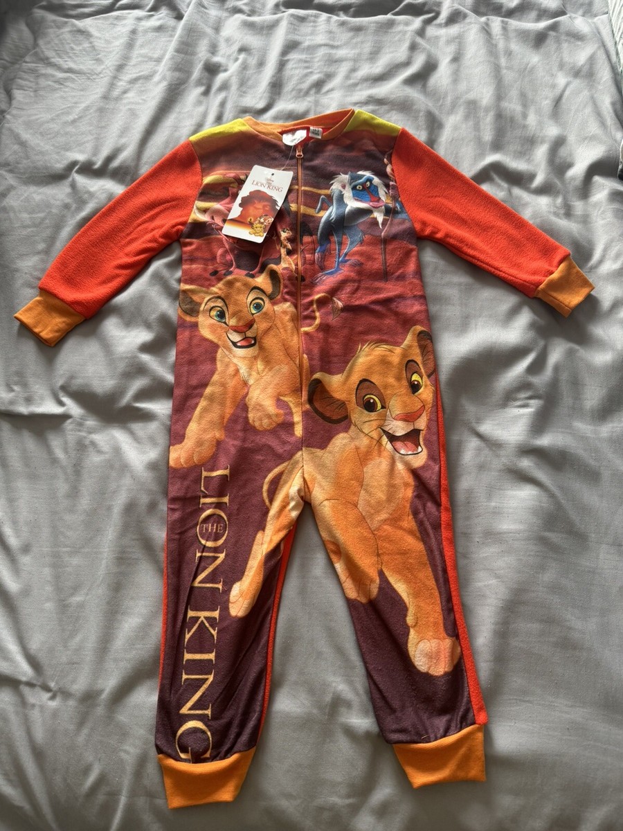 THE LION KING NIGHTWEAR AGE YEARS BABY GROW ONE PIECE UK