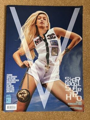 V UK Magazine Gigi Hadid Winter 2022 ISSUE 139 Vintage British