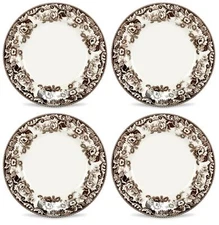 Spode Delamere Collection Round 6.5 Inch Bread and Butter Plates, Set of 4