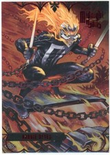 2023 Fleer Ultra Midnight Sons Silver Rainbow Parallel #77 - Robbie Reyes