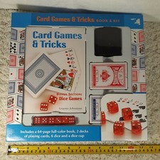 Mud Puddle Books Card Games  Tricks Book  Kit Graeme Johnstone w Dice Games