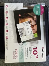 Aluratek 10-Inch Digital Photo Frame Wi-Fi Touch Screen 8GB (AWDMPF110F) - NEW™