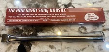 The American Song Whistle - American Playing  MFG. CO. - Vintage Slide Whistle