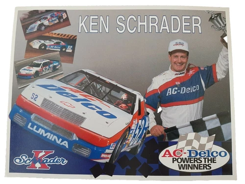 Ken Schrader Racing NASCAR Postcards