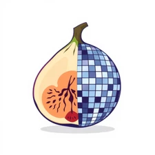 Digital picture Disco Fig DesignPNG printable file