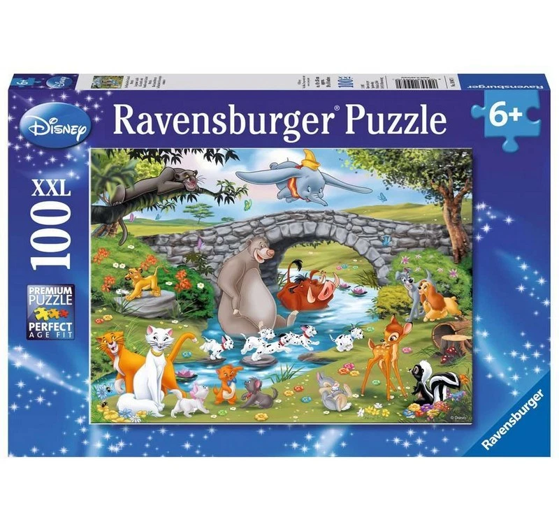 Ravensburger 10947 Puzzle Die Familie der Animal Friends - Teileanzahl 100 - Bild 1 von 1