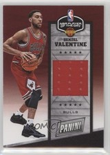 2017 Panini Player of the Day Rookie Materials Denzel Valentine #5 1h1