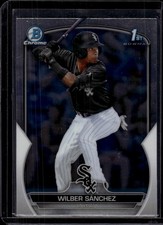 2023 Bowman Chrome Prospects #BCP-6 Wilber Sanchez Chicago White Sox