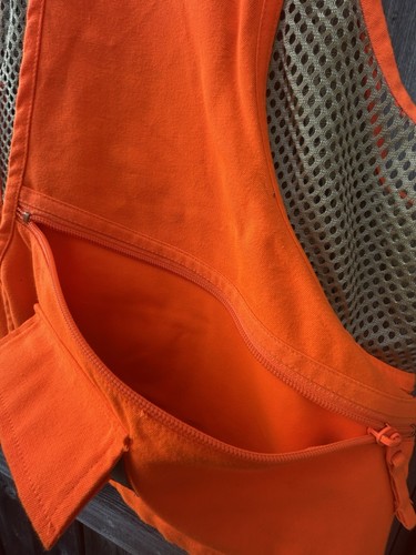 Gander Mountain Guide Series Blaze Orange Hunting Vest XL Upland Small Game - Picture 9 of 18