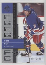 2002-03 SP Authentic Future Greats 879/2003 Tom Poti #125 0b1f