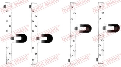 Quick Brake 109-1048 Accessory Kit, Disc Brake Pad for Seat, VW