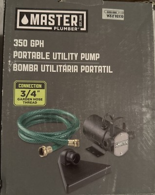 PENTAIR Portable Utility  Pump 350 GPH
