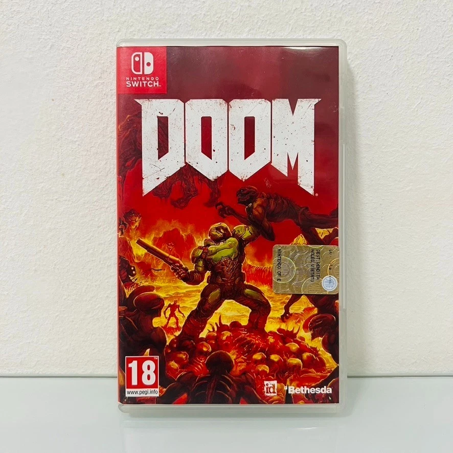 DOOM - NINTENDO SWITCH - GIOCO USATO FUNZIONANTE - PAL 1486, foto 1 di 5