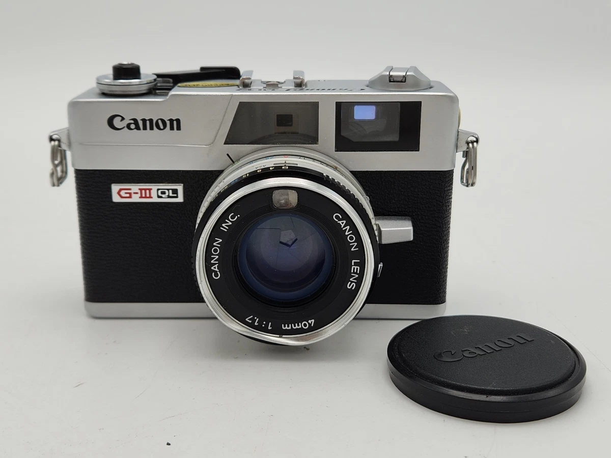 ⭐️美品⭐️モルト交換済⭐️キャノン Canon Canonet QL17 Giii