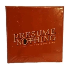 Presume Nothing  - A Date box Card Game Identity 2 Player New 