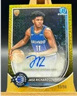 2025 Bowman Mega Box Basketball Gold Mojo Refractor Jase Richardson #BCA-JR