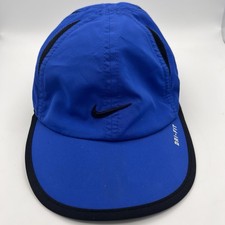 Nike Dri-Fit Toddler unisex Adjustable Lightweight Baseball Cap Hat Blue/Black
