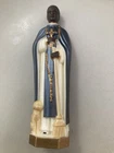 Vintage SAINT MARTIN  Plastic Classic Car Hot Rod Metal Dashboard Statue