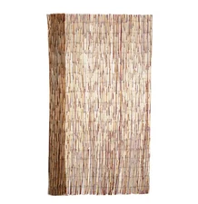 Fence Panel Screen Bamboo Cocoa Peeled Backyard Garden Divider 6 ft H x 16 ft. L