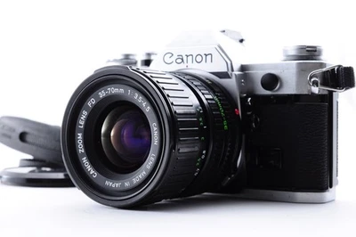 Canon AE-1 Silver / Zoom Lens New FD 35-70mm f/3.5-4.5 Exc+++ Z0151 - Imagen 1 de 4