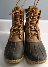 L.L. Bean Bean Boot Women's 8 Duck Boots Preppy New Englance Outdoor Classic USA