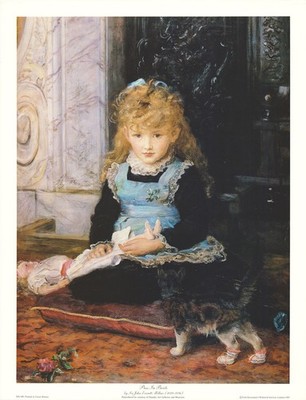 Sir John Everett Millais Puss in Boots 12x16 in