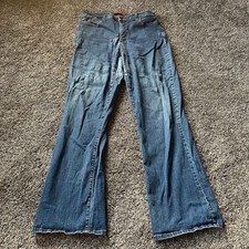 NYDJ Tummy Tuck Jeans Womens 10 Blue Medium Wash Bootcut High Rise Made In USA