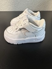 Nike Air Force 1 Low EasyOn Triple White FN0236-111 Toddler Size 3C
