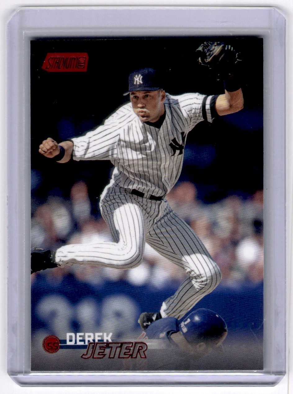 2023 Stadium Club Derek Jeter New York Yankees #25 Red Parallel