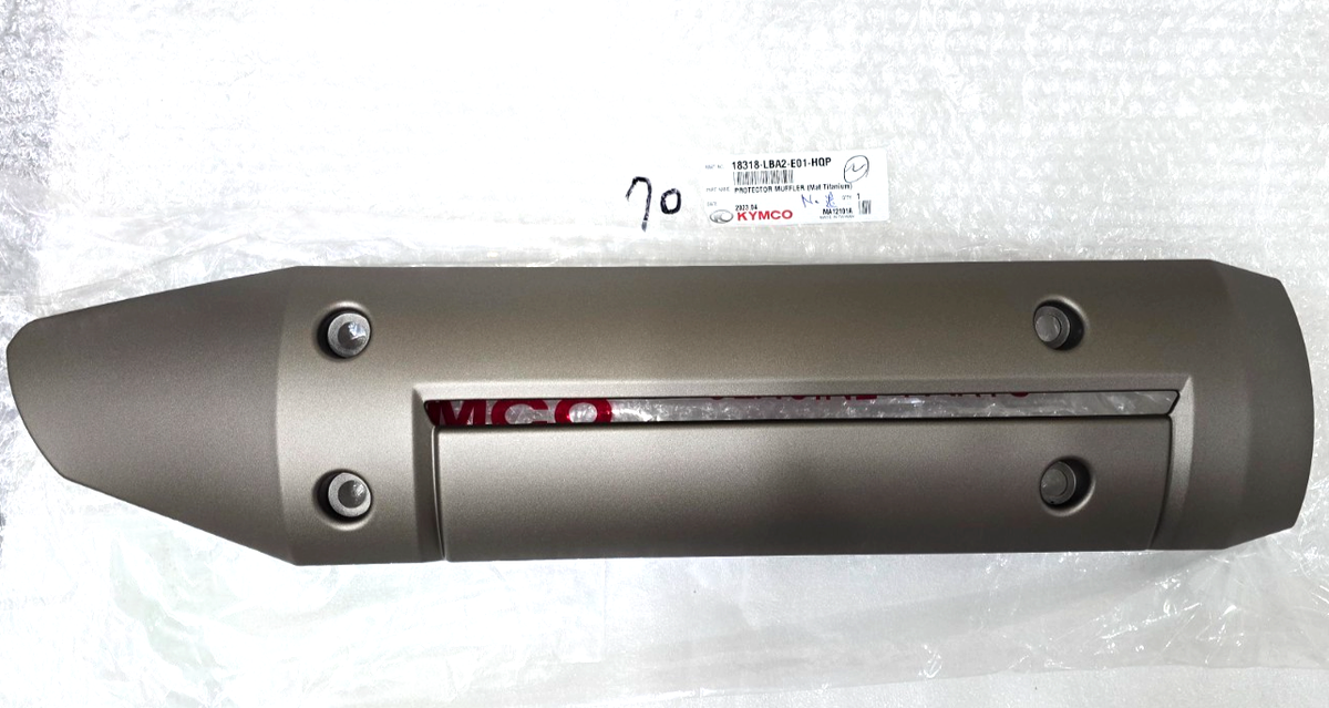 KYMCO XCITING 250/300/500 MUFFLER EXHAUST MIDDLE HEAT COVER 18318