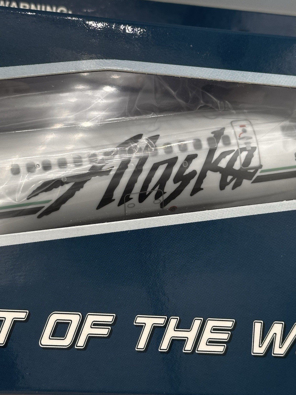 Alaska Airlines Boeing 737-800 N546AS Old Livery 1/130 Skymarks SKR183. NIB USA