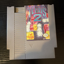 Nintendo Tetris 2 NES Game Cartridge - Tetris Series - NTSC-U/C (US/Canada)