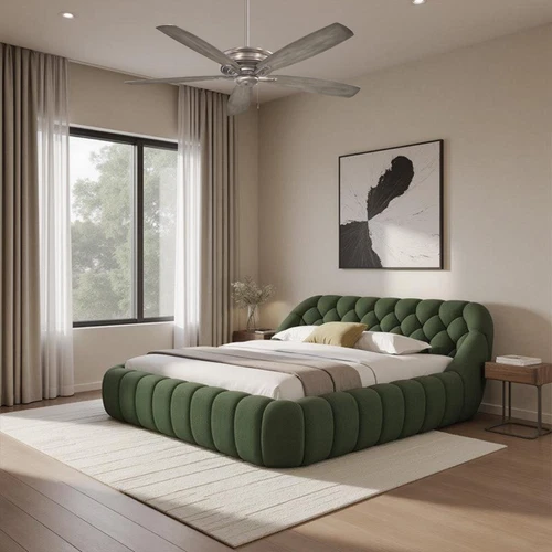 Minka Aire 52" Ceiling Fan F695-BNK Brushed Nickel 5-Blade Indoor Pull Chain - Picture 4 of 4