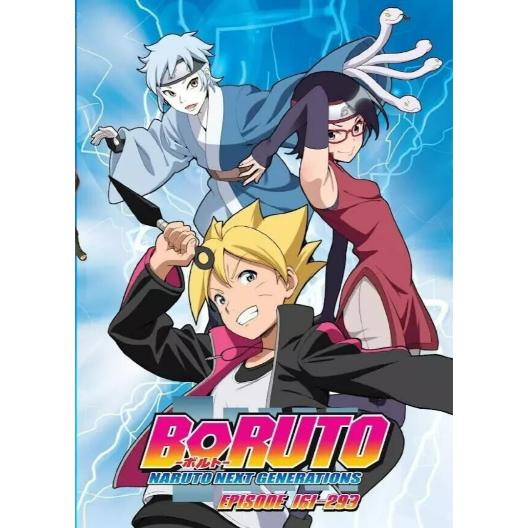 Boruto: Naruto Next Generations Vol. 161-293 Anime DVD [English