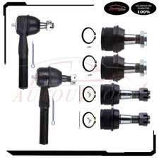 Fit For 1980-1996 Ford Bronco Suspension Front Outer Tie Rod End Ball Joints Kit