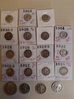 90% Silver Lot  Peace Dollar  Walking Liberty Halves  Mercury Dimes