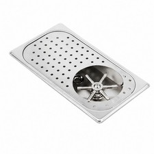 Rince-Tasse Encastrable Acier Inoxydable Lave-Tasse Encastrable Grille Perforée