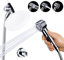 3 Mode Dog Shower Attachment, High Pressure Handheld Sprayer with ON/OFF Swit...